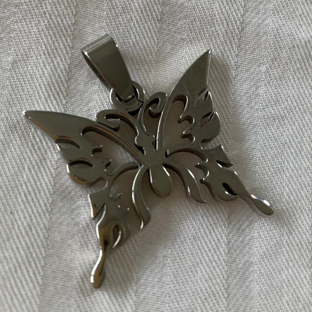 Two-Fer Pendants -- Butterfly and Birdie
